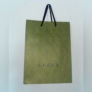 Gucci Gift bag green Empty